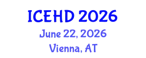 International Conference on Education and Human Development (ICEHD) June 22, 2026 - Vienna, Austria
