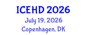 International Conference on Education and Human Development (ICEHD) July 19, 2026 - Copenhagen, Denmark
