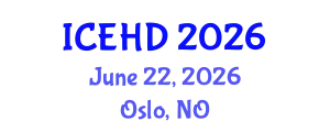 International Conference on Education and Human Development (ICEHD) June 22, 2026 - Oslo, Norway