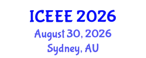 International Conference on Employment, Education and Entrepreneurship (ICEEE) August 30, 2026 - Sydney, Australia