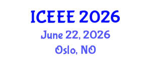 International Conference on Employment, Education and Entrepreneurship (ICEEE) June 22, 2026 - Oslo, Norway