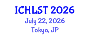 International Conference on Hospitality, Leisure, Sport, and Tourism (ICHLST) July 22, 2026 - Tokyo, Japan