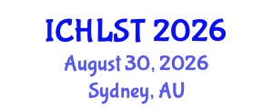 International Conference on Hospitality, Leisure, Sport, and Tourism (ICHLST) August 30, 2026 - Sydney, Australia
