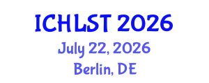 International Conference on Hospitality, Leisure, Sport, and Tourism (ICHLST) July 22, 2026 - Berlin, Germany