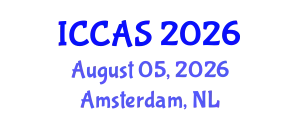 International Conference on Control and Automation Systems (ICCAS) August 05, 2026 - Amsterdam, Netherlands