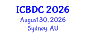 International Conference on Big Data Computing (ICBDC) August 30, 2026 - Sydney, Australia