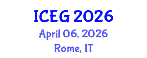 International Conference on Electronic Governance (ICEG) April 06, 2026 - Rome, Italy