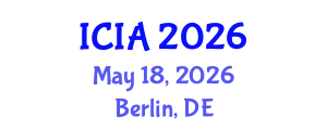 International Conference on Informatics and Applications (ICIA) May 18, 2026 - Berlin, Germany