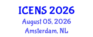International Conference on Engineering and Natural Sciences (ICENS) August 05, 2026 - Amsterdam, Netherlands