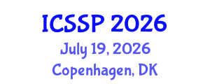 International Conference on Statistical Signal Processing (ICSSP) July 19, 2026 - Copenhagen, Denmark