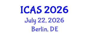 International Conference on Anthropology and Sustainability (ICAS) July 22, 2026 - Berlin, Germany