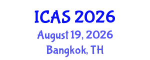 International Conference on Anthropology and Sustainability (ICAS) August 19, 2026 - Bangkok, Thailand
