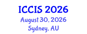 International Conference on Cryptography and Information Security (ICCIS) August 30, 2026 - Sydney, Australia