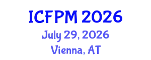 International Conference on Functional Polymeric Materials (ICFPM) July 29, 2026 - Vienna, Austria