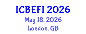 International Conference on Business Economics, Finance and Investment (ICBEFI) May 18, 2026 - London, United Kingdom