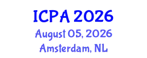 International Conference on Psychology and Applications (ICPA) August 05, 2026 - Amsterdam, Netherlands