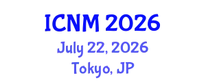 International Conference on Nuclear Materials (ICNM) July 22, 2026 - Tokyo, Japan