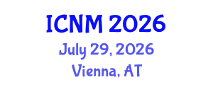 International Conference on Nuclear Materials (ICNM) July 29, 2026 - Vienna, Austria