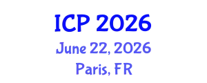International Conference on Polymer (ICP) June 22, 2026 - Paris, France