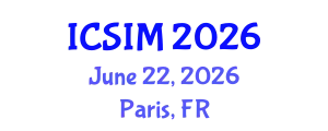 International Conference on Sustainable Intelligent Manufacturing (ICSIM) June 22, 2026 - Paris, France