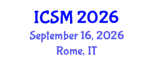 International Conference on Software Maintenance (ICSM) September 16, 2026 - Rome, Italy