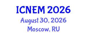 International Conference on Nursing and Emergency Medicine (ICNEM) August 30, 2026 - Moscow, Russia