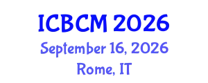 International Conference on Biomarkers and Clinical Medicine (ICBCM) September 16, 2026 - Rome, Italy