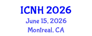 International Conference on Nursing and Healthcare (ICNH) June 15, 2026 - Montreal, Canada