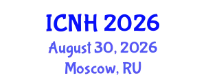 International Conference on Nursing and Healthcare (ICNH) August 30, 2026 - Moscow, Russia