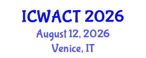 International Conference on Wood Adhesives, Chemistry and Technology (ICWACT) August 12, 2026 - Venice, Italy