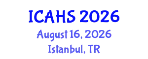 International Conference on Agricultural and Horticultural Sciences (ICAHS) August 16, 2026 - Istanbul, Turkey