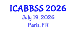International Conference on Agro-Biotechnology, Biosafety and Seed Systems (ICABBSS) July 19, 2026 - Paris, France