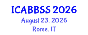 International Conference on Agro-Biotechnology, Biosafety and Seed Systems (ICABBSS) August 23, 2026 - Rome, Italy