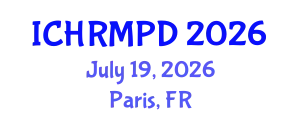 International Conference on Human Resource Management and Professional Development (ICHRMPD) July 19, 2026 - Paris, France