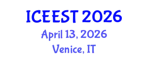 International Conference on Ecological, Environmental Science and Technology (ICEEST) April 13, 2026 - Venice, Italy