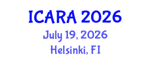 International Conference on Autonomous Robots and Agents (ICARA) July 19, 2026 - Helsinki, Finland