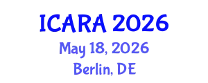 International Conference on Autonomous Robots and Agents (ICARA) May 18, 2026 - Berlin, Germany