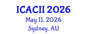 International Conference on Affective Computing and Intelligent Interaction (ICACII) May 11, 2026 - Sydney, Australia