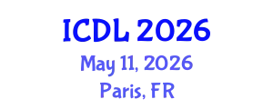 International Conference on Development and Learning (ICDL) May 11, 2026 - Paris, France