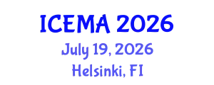 International Conference on Experimental Mechanics and Applications (ICEMA) July 19, 2026 - Helsinki, Finland