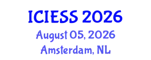 International Conference on Industrial Engineering and Service Science (ICIESS) August 05, 2026 - Amsterdam, Netherlands