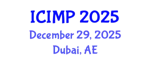 International Conference on Industrial Materials Processing (ICIMP) December 29, 2025 - Dubai, United Arab Emirates