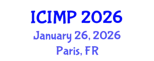 International Conference on Industrial Materials Processing (ICIMP) January 26, 2026 - Paris, France
