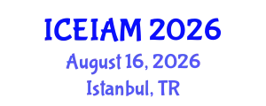 International Conference on Environmental, Industrial and Applied Microbiology (ICEIAM) August 16, 2026 - Istanbul, Turkey