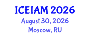 International Conference on Environmental, Industrial and Applied Microbiology (ICEIAM) August 30, 2026 - Moscow, Russia