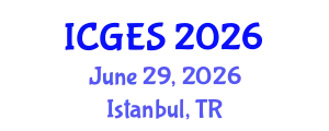 International Conference on Geological and Earth Sciences (ICGES) June 29, 2026 - Istanbul, Turkey