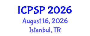 International Conference on Pharmaceutical Sciences and Pharmacology (ICPSP) August 16, 2026 - Istanbul, Turkey