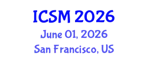 International Conference on Service Management (ICSM) June 01, 2026 - San Francisco, United States