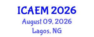 International Conference on Agribusiness Economics and Management (ICAEM) August 09, 2026 - Lagos, Nigeria