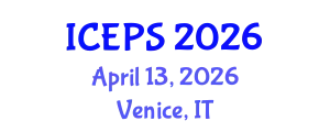 International Conference on Education, Psychology and Society (ICEPS) April 13, 2026 - Venice, Italy